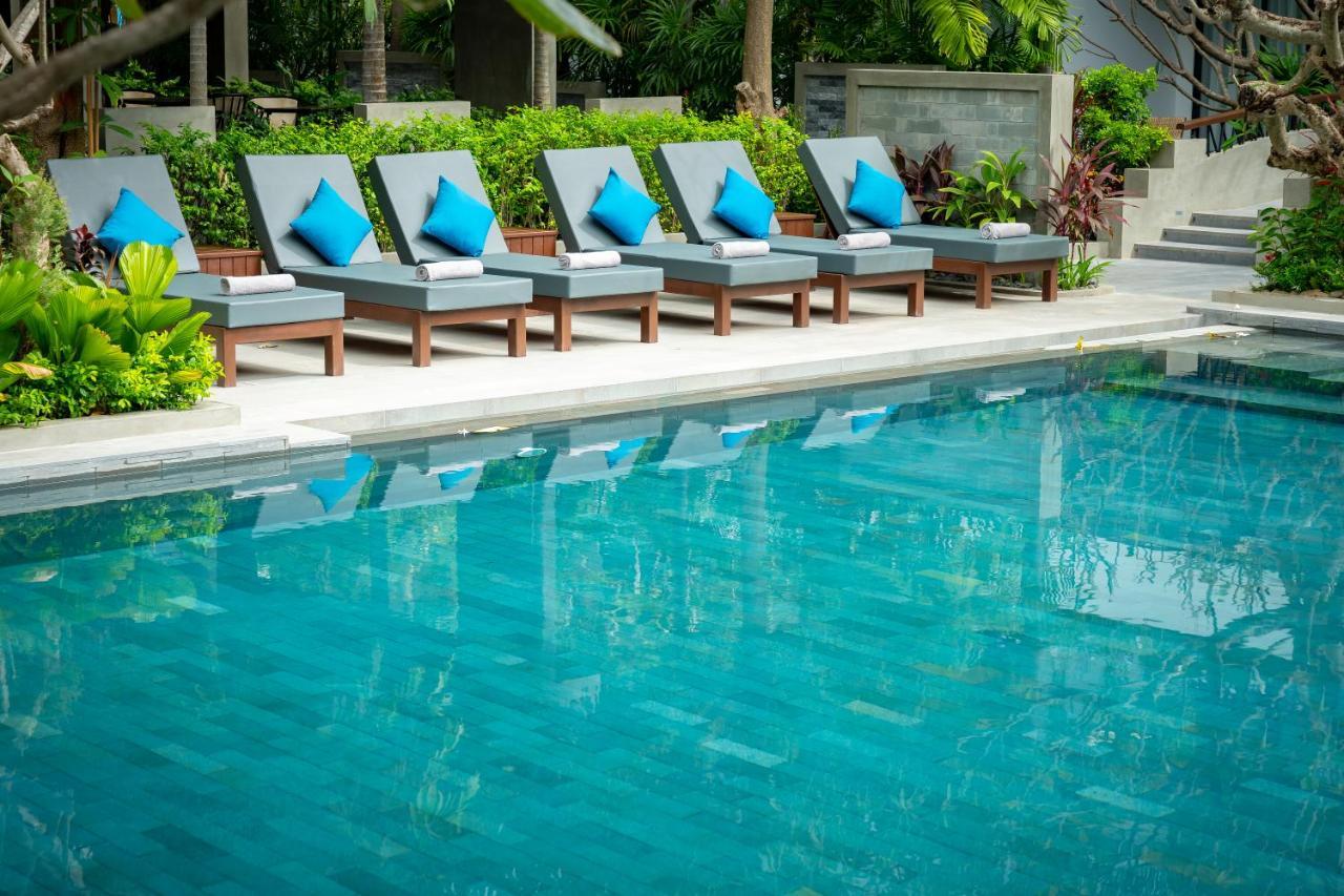 Eightfold Urban Resort Siem Reap Luaran gambar Pool at the hotel